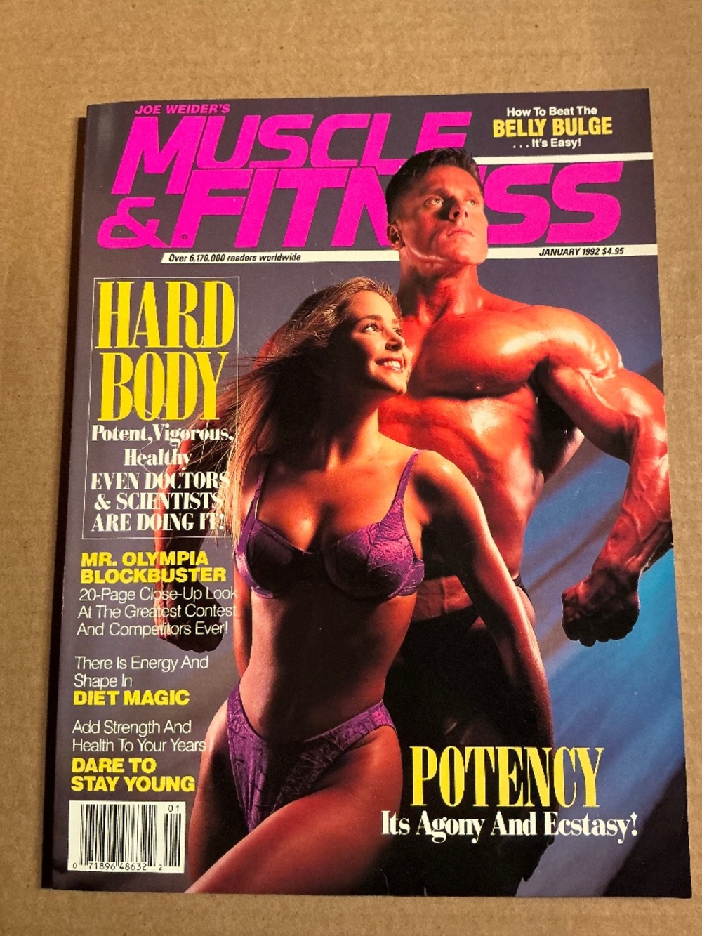 Joe Weider’s Muscle & Fitness Magazine January 1992